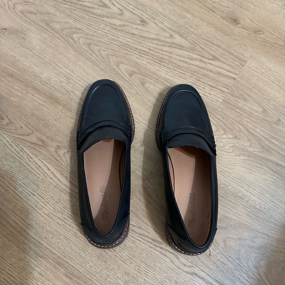 Madewell Black Women’s Casual Penny Loafers